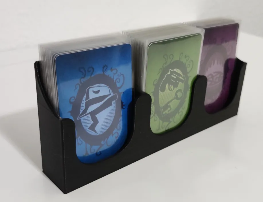 Tiêu đề Hộp đựng thẻ Mini USA Tóm tắt Hộp đựng 3 bộ bài