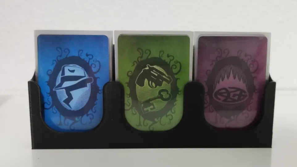 Tiêu đề Hộp đựng thẻ Mini USA Tóm tắt Hộp đựng 3 bộ bài