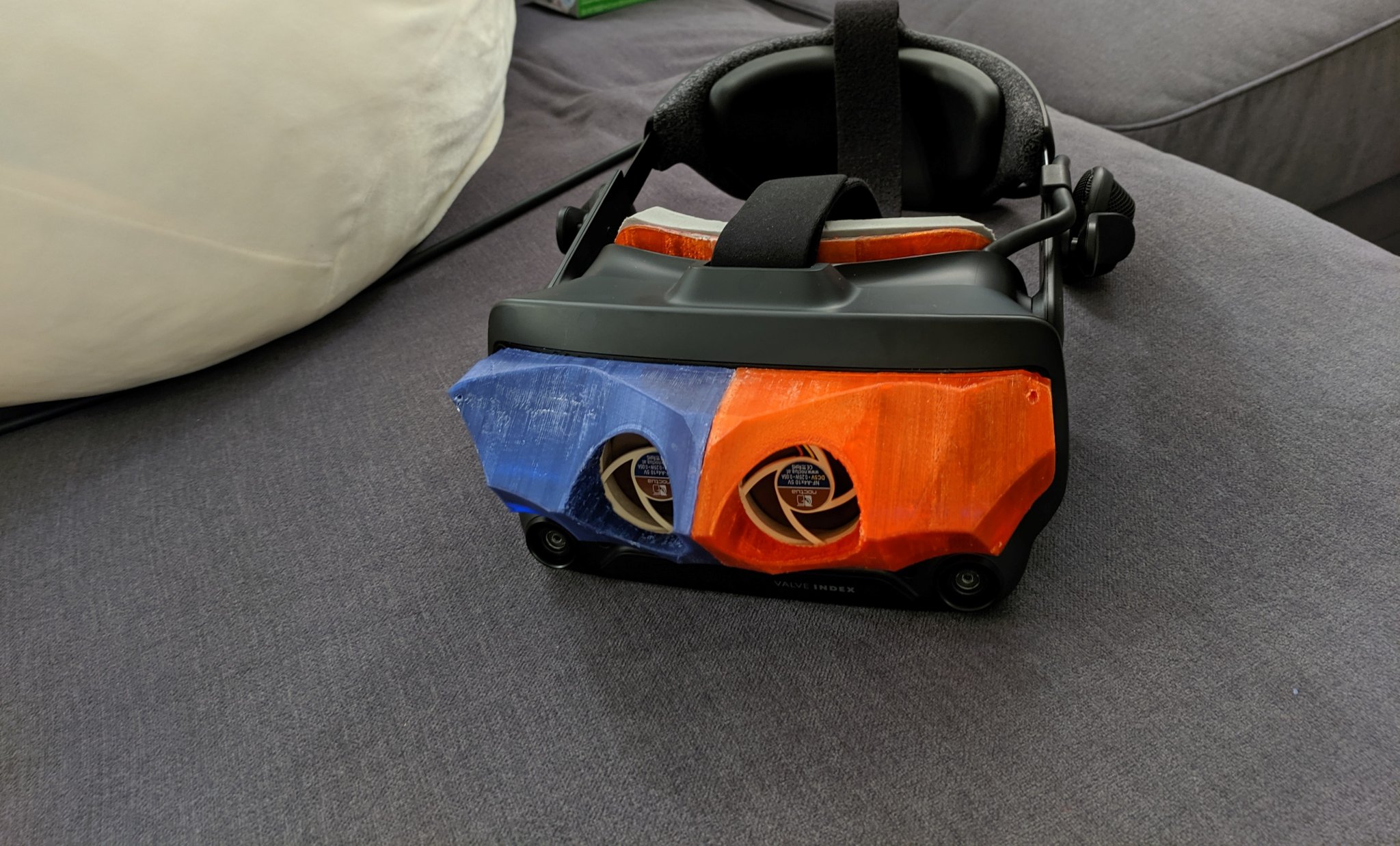 Valve Index Frunk Dual 40mm Fan Exhaust Enclosure