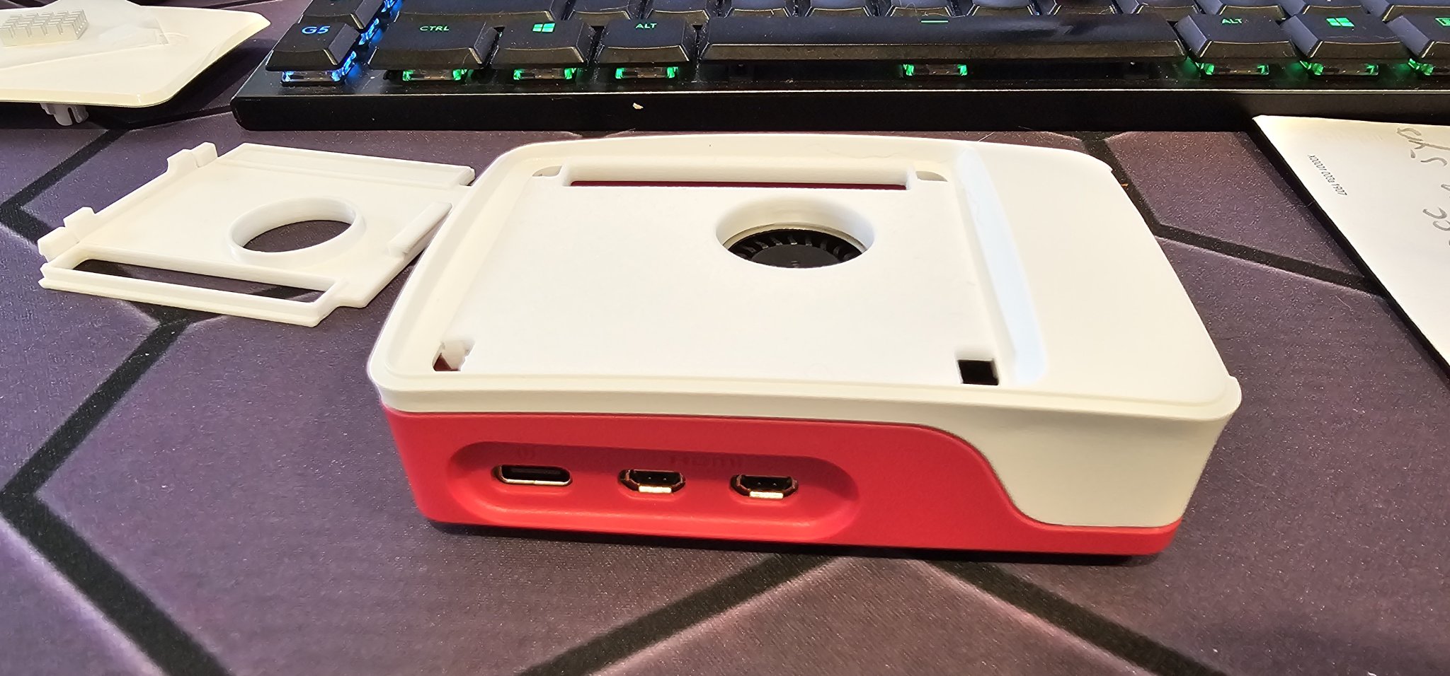 Tiêu đề Vỏ quạt tản nhiệt Raspberry Pi 5 Active MOD Tóm tắt