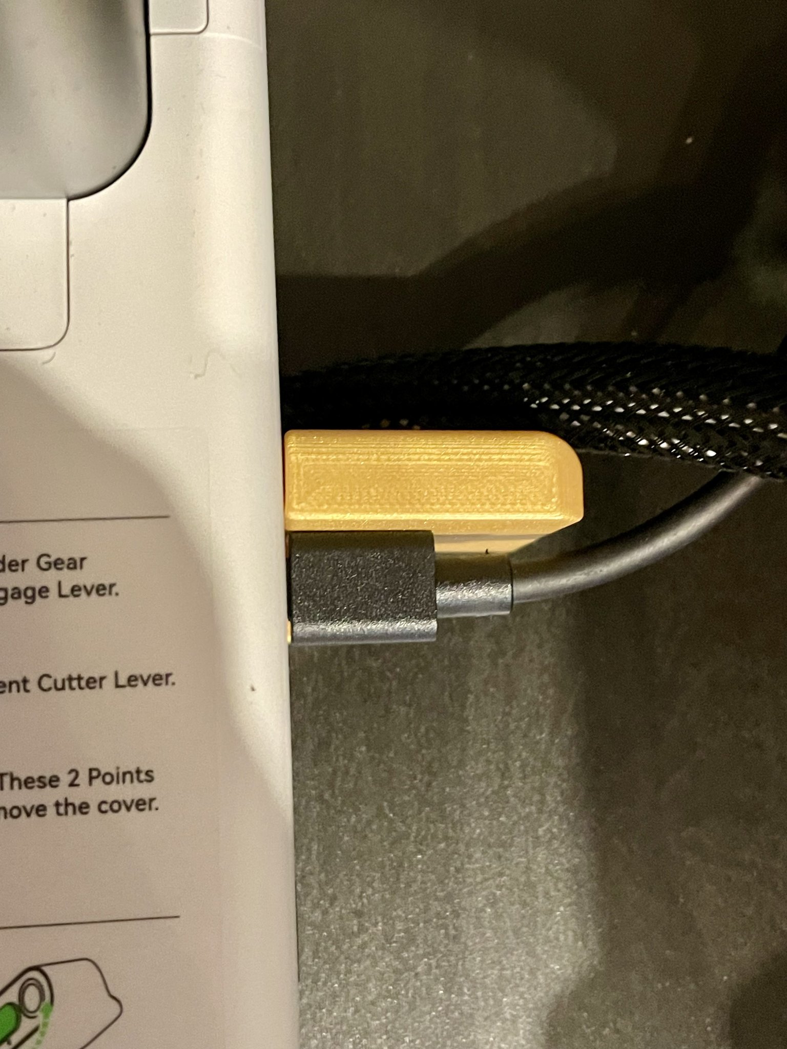 Tiêu đề Máy táchgiá đỡ cáp máy đùn mini Bambulab A1 Tóm tắt