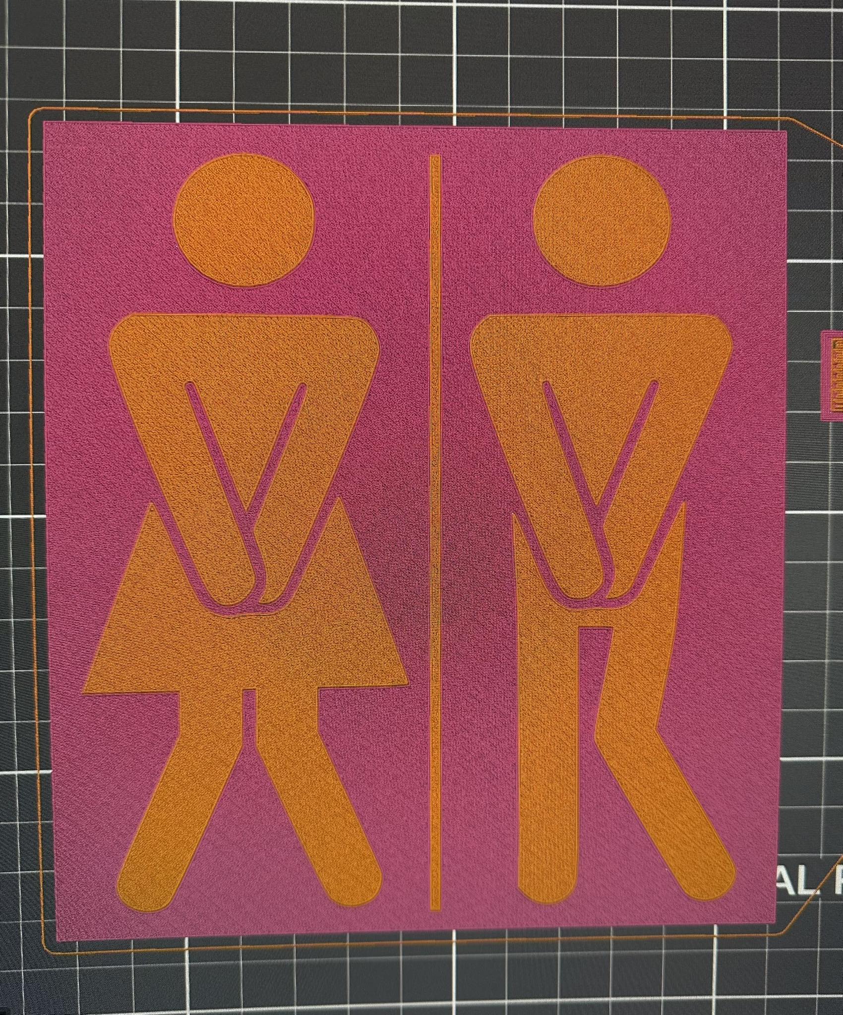 Biển chỉ dẫn Toilet