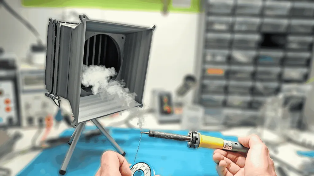 Solder Exhaust Fume Hood