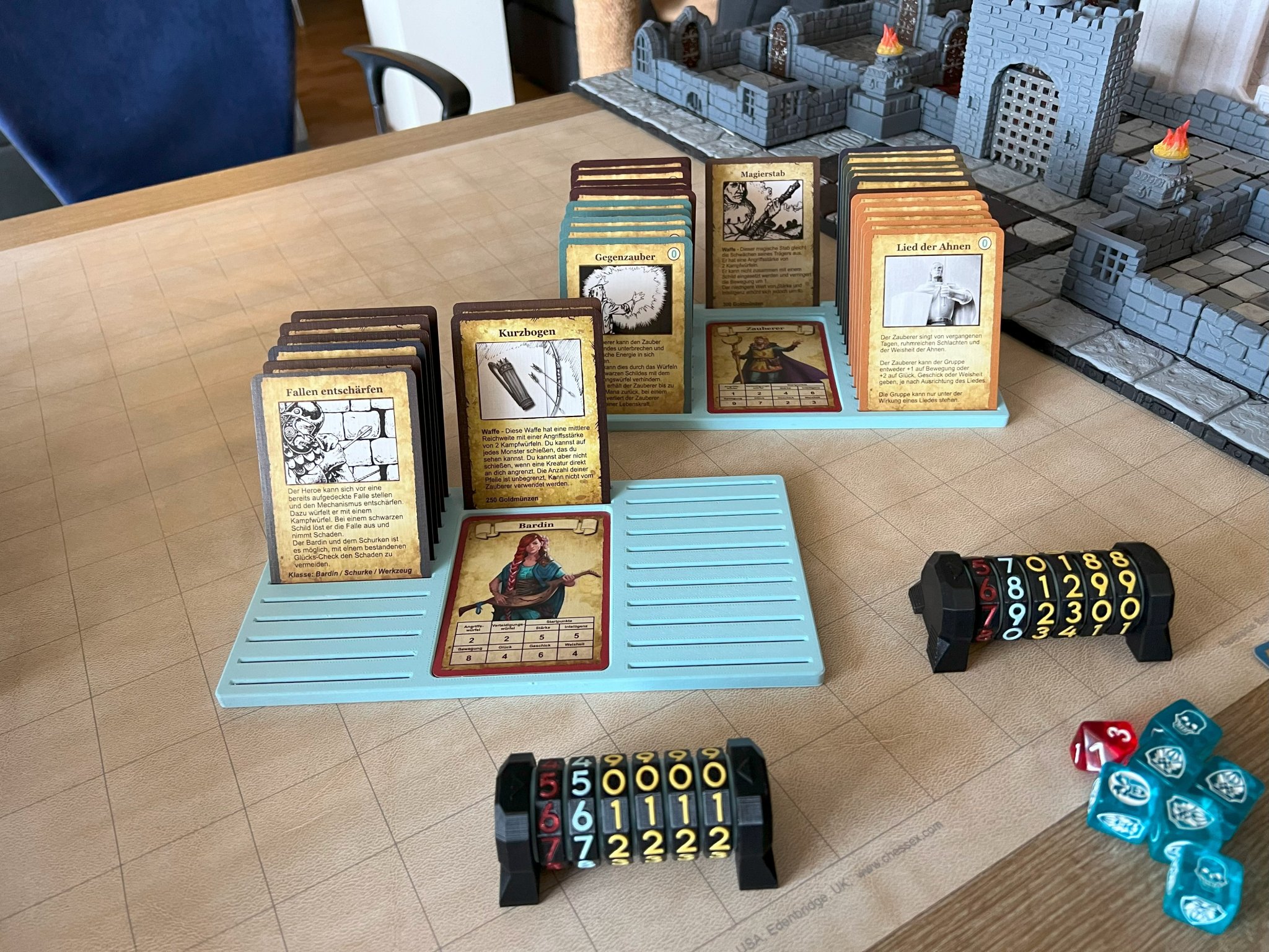 Tiêu đề Bảng điều khiển thẻ HeroQuest Tóm tắt Chủ thẻ cho