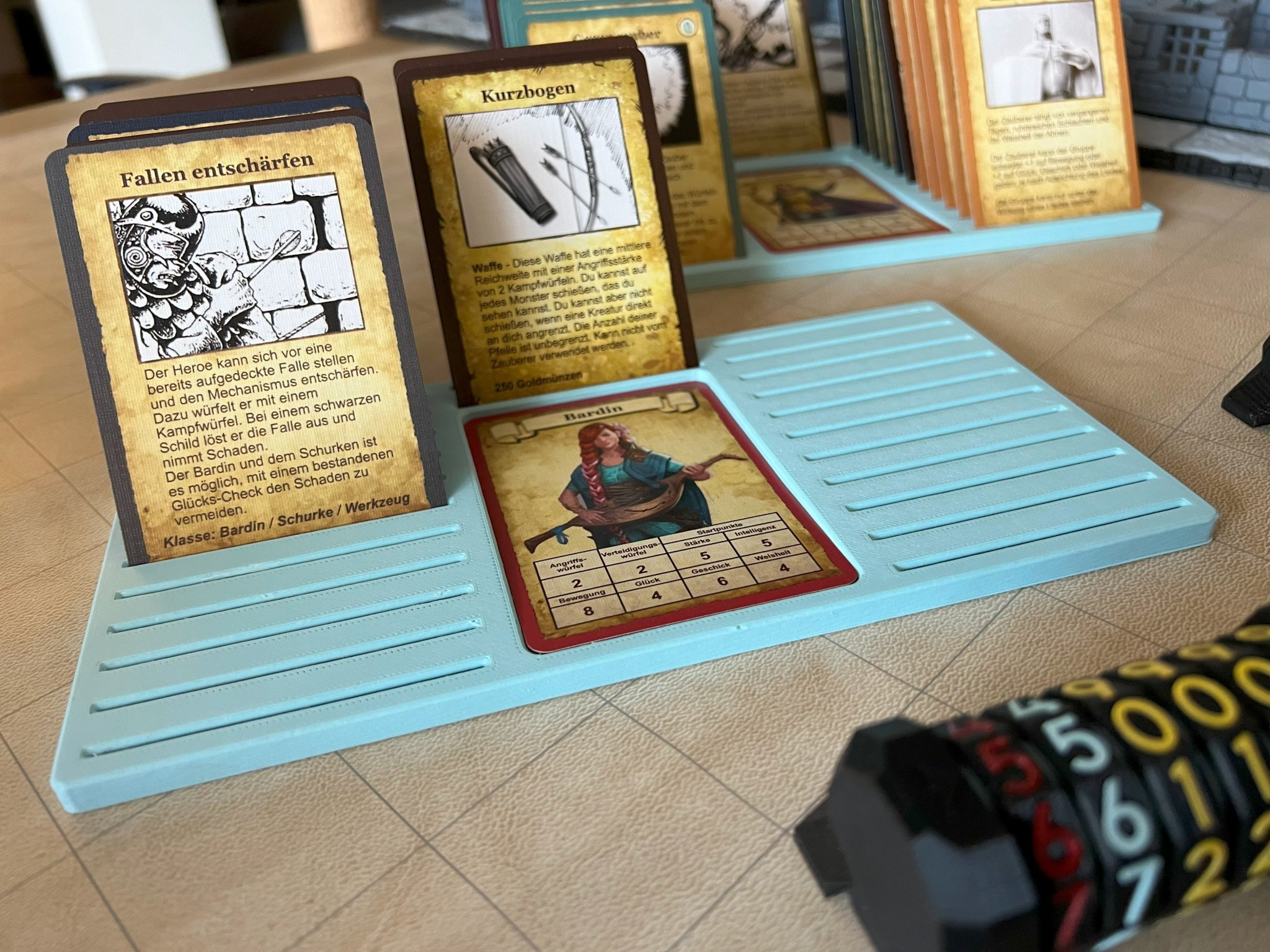 Tiêu đề Bảng điều khiển thẻ HeroQuest Tóm tắt Chủ thẻ cho