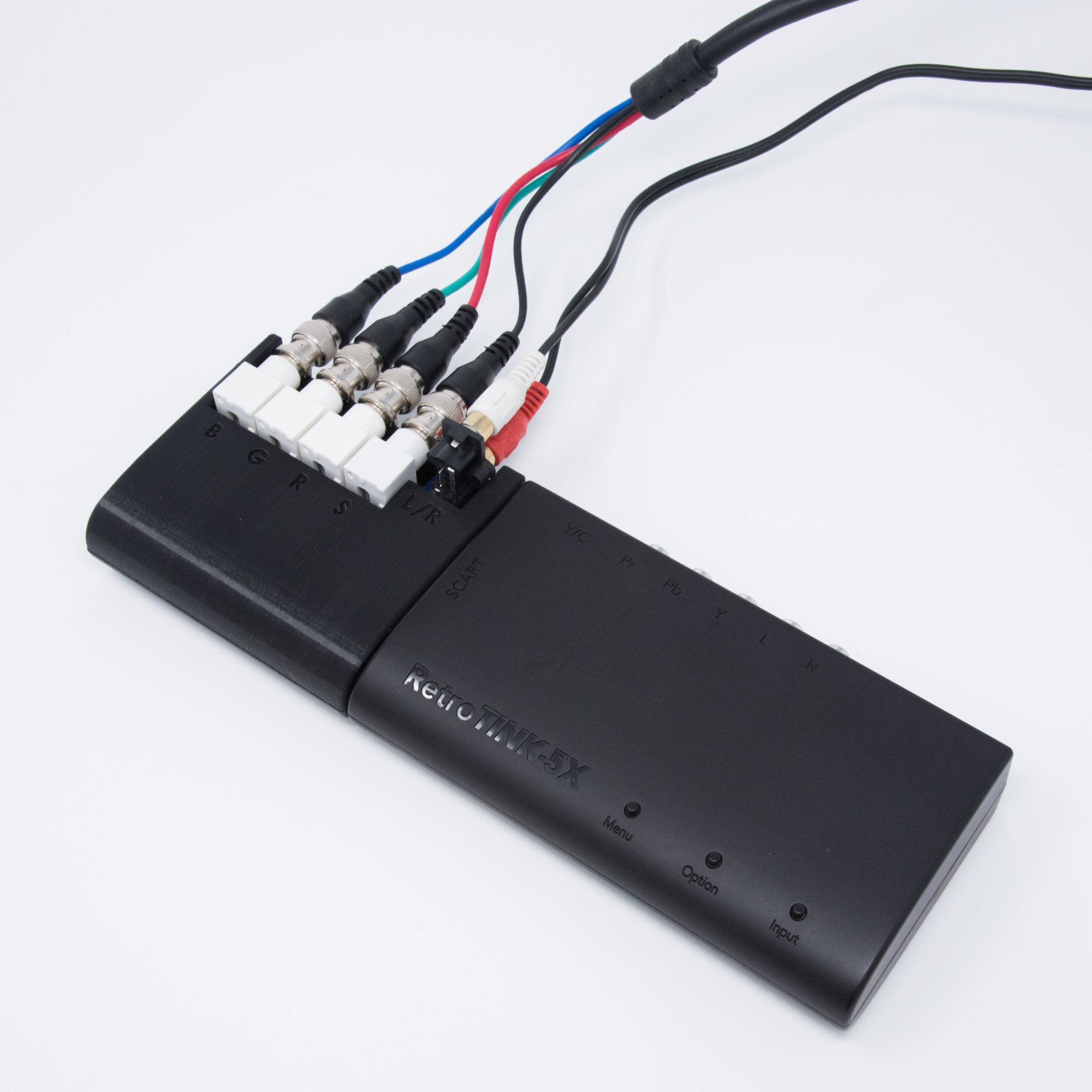 Tiêu đề Vỏ bộ chuyển đổi BNCtoSCART để sử dụng với Retro