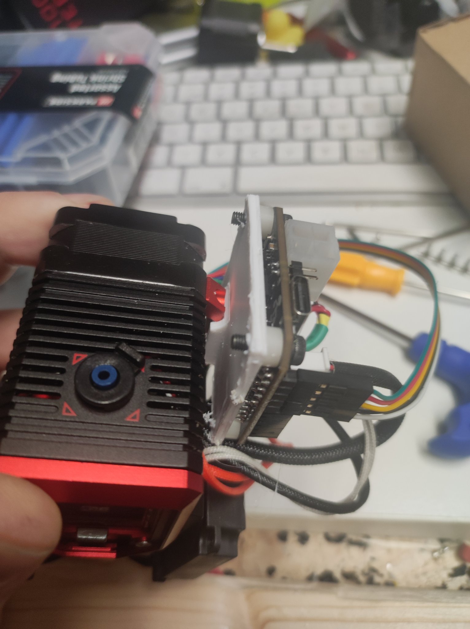 BIQU Terminator T100-V EBB42 clip mount