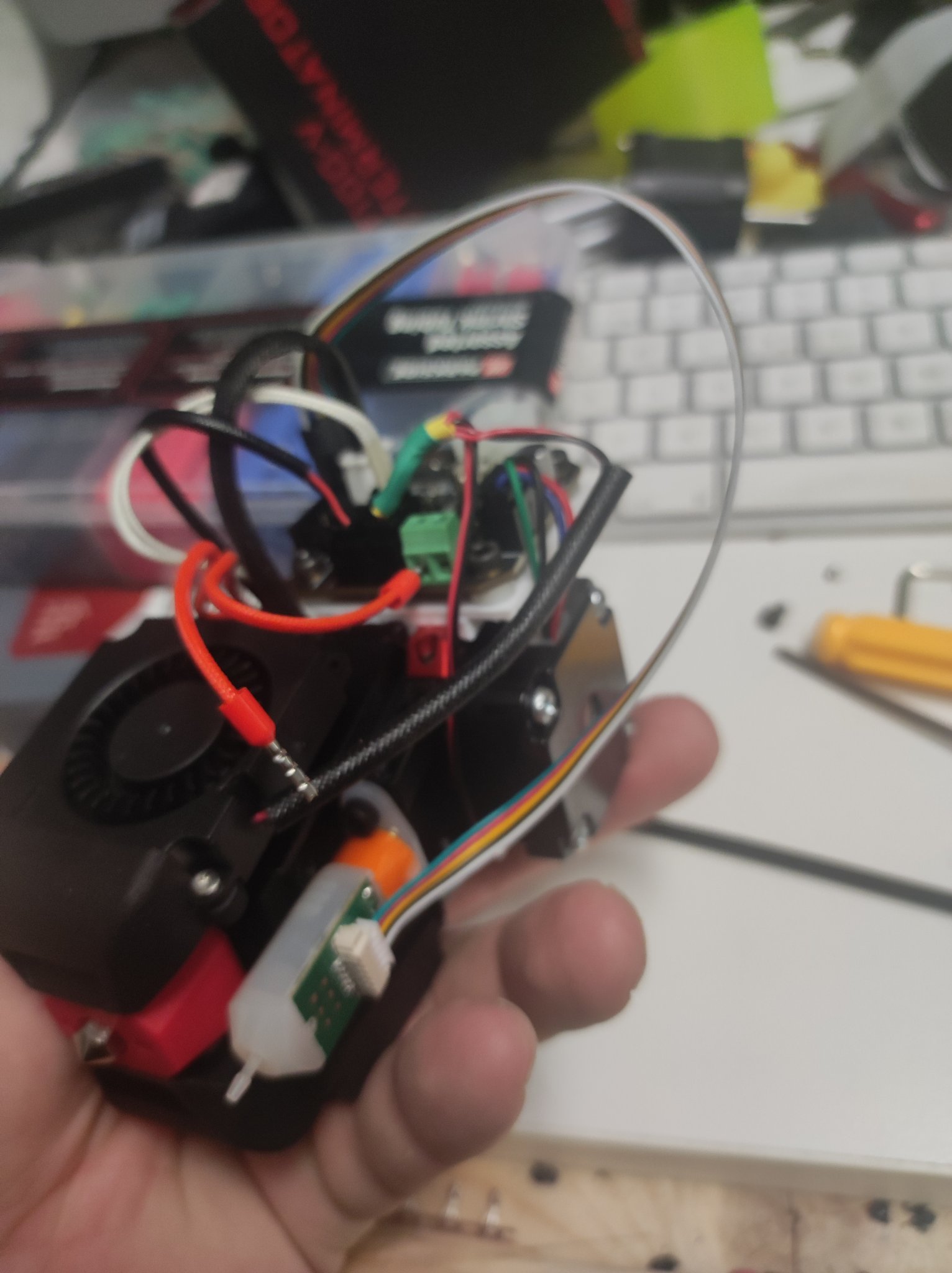 BIQU Terminator T100-V EBB42 clip mount