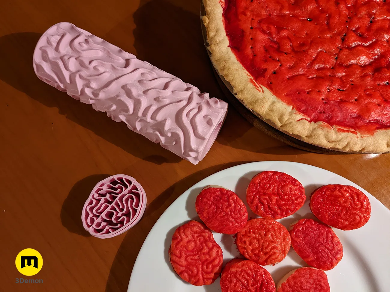 Tiêu đề Máy cắt bánh quy hình con lăn kết cấu não Tóm tắt D