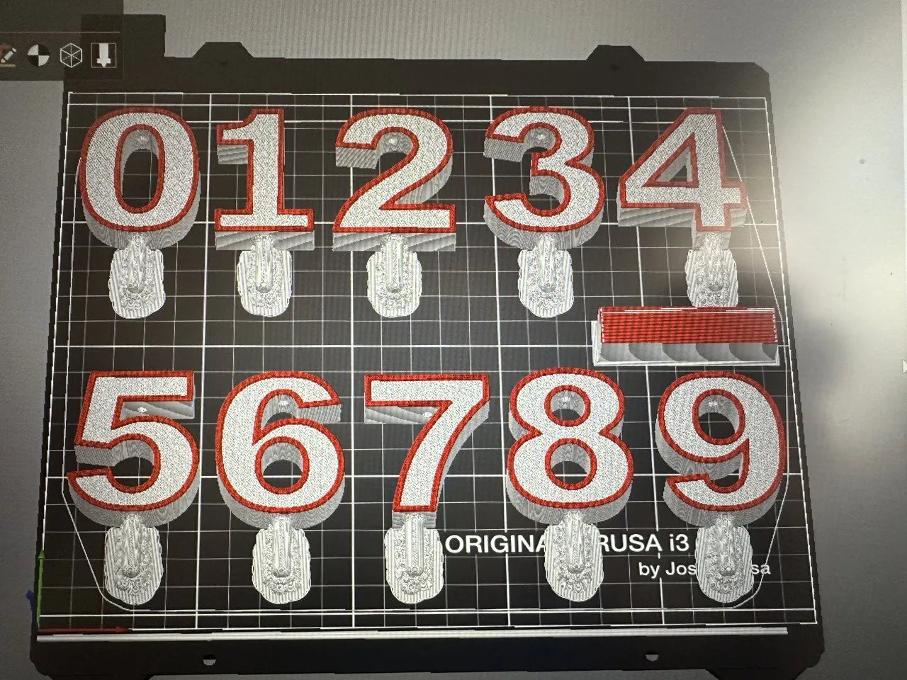 Chữ Số Trang Trí Bánh Sinh Nhật (0-9)