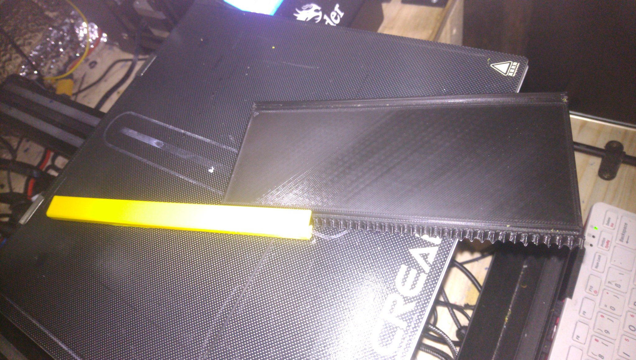 Modular Icescraper with  TPU edge