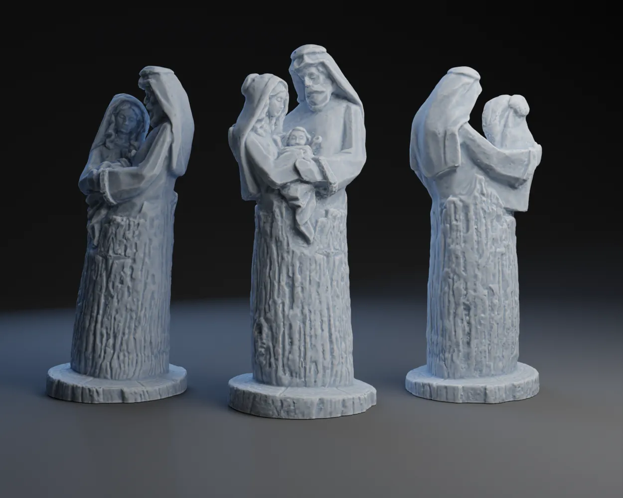 Tiêu đề Thánh Gia Tóm tắt Quét cắt gốc cây của gia đình Hol