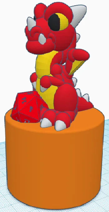 Tiêu đề Dragon Tree Topper Tổng hợp Rồng và cây D20 Topper DANH