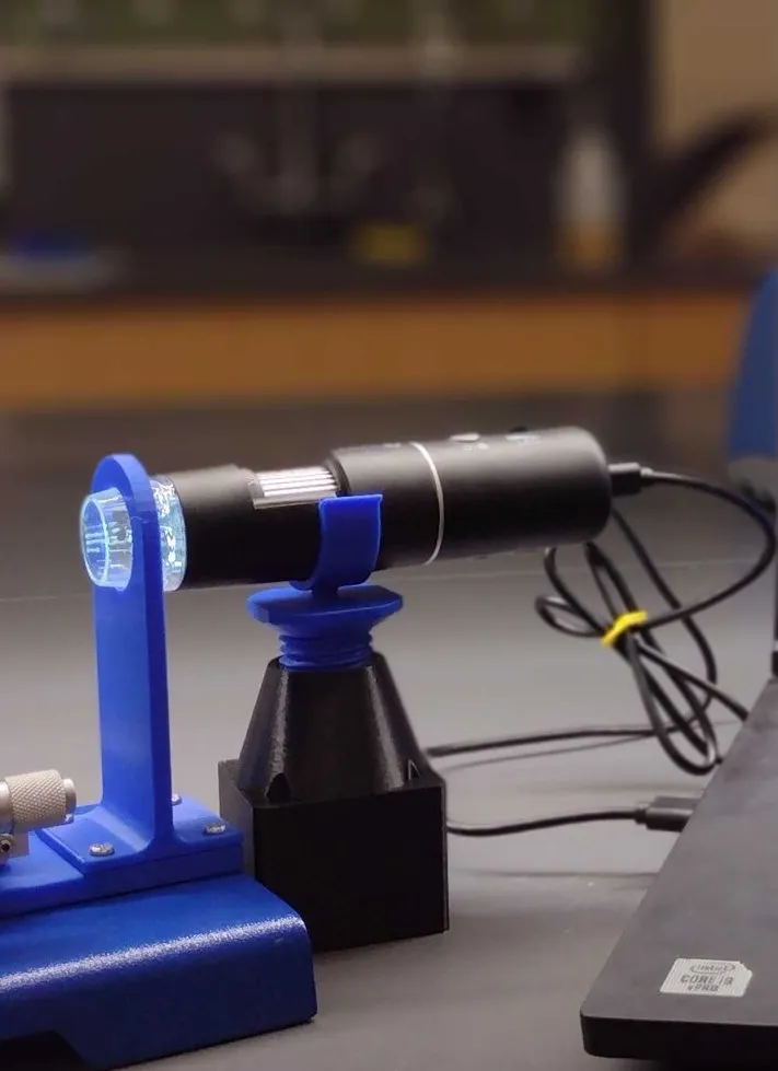 Đế Ngang Điều Chỉnh Cho Camera Kính Hiển Vi MX200-B