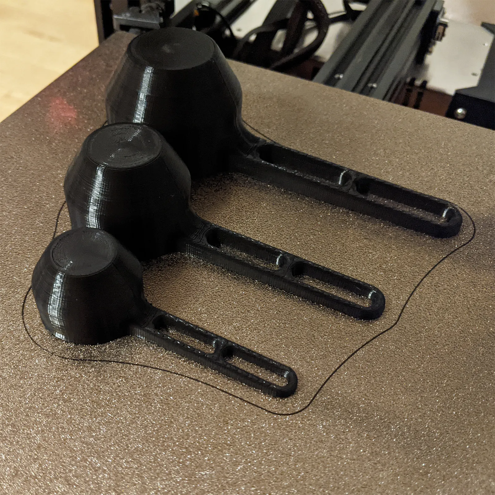 Measuring spoon/scoop/cup set (10, 25, 50 ml)