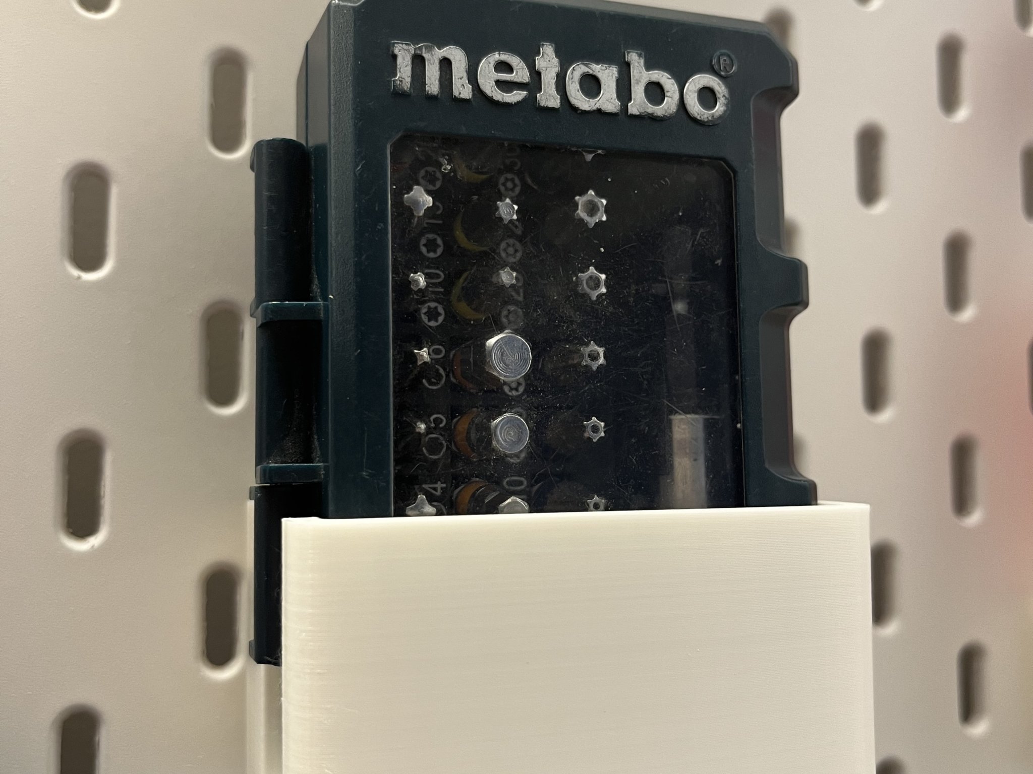 Tiêu đề Bộ bit Metabo gắn cho IKEA Skadis Tóm tắt Giá đỡ Metab