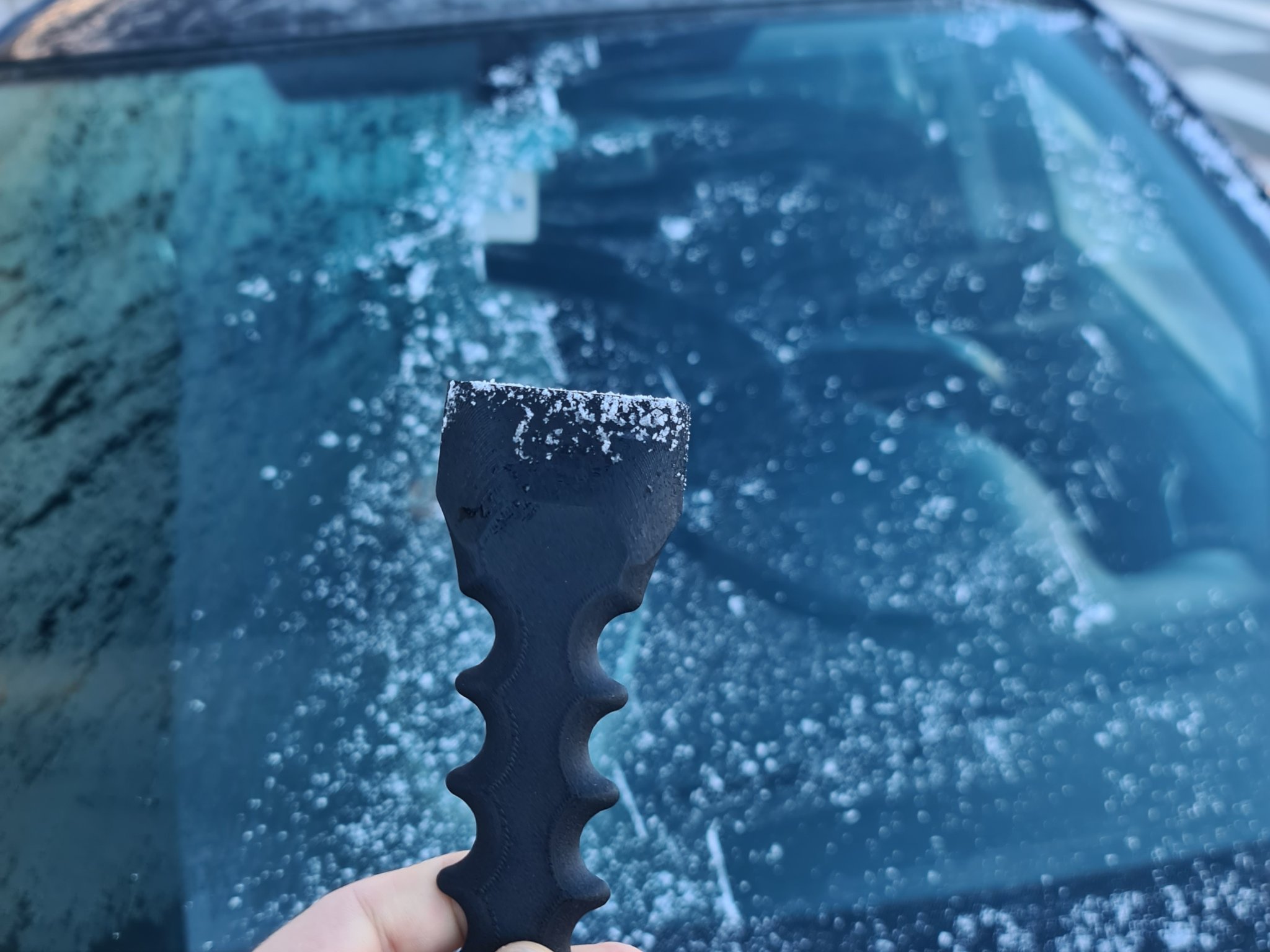 Dụng Cụ Cạo Đá Đơn Giản Có Tùy Chọn Đế Nam Châm