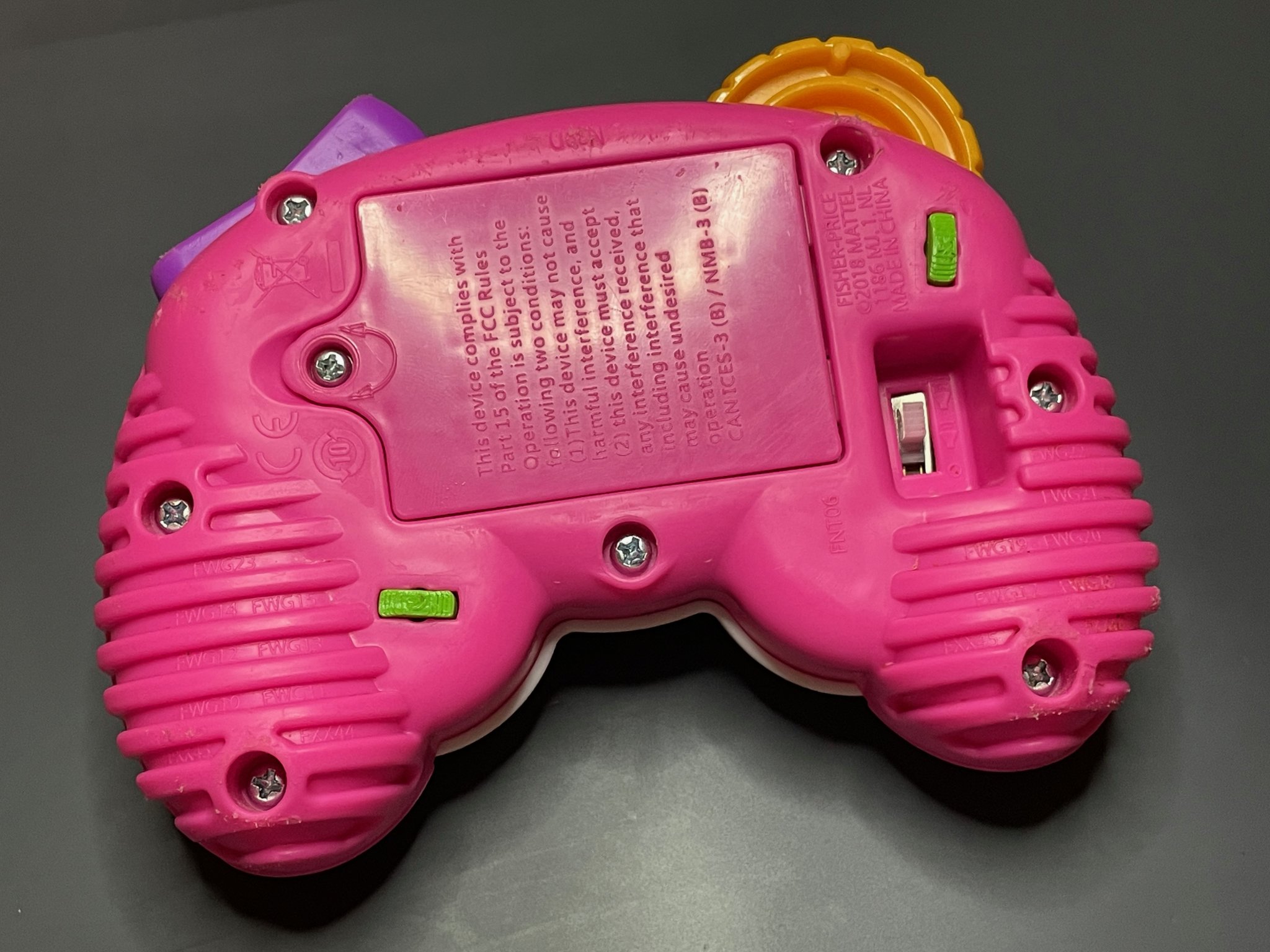 Tiêu đề Bộ điều khiển Fisher-Price Analog Mounts Tóm tắt Bản