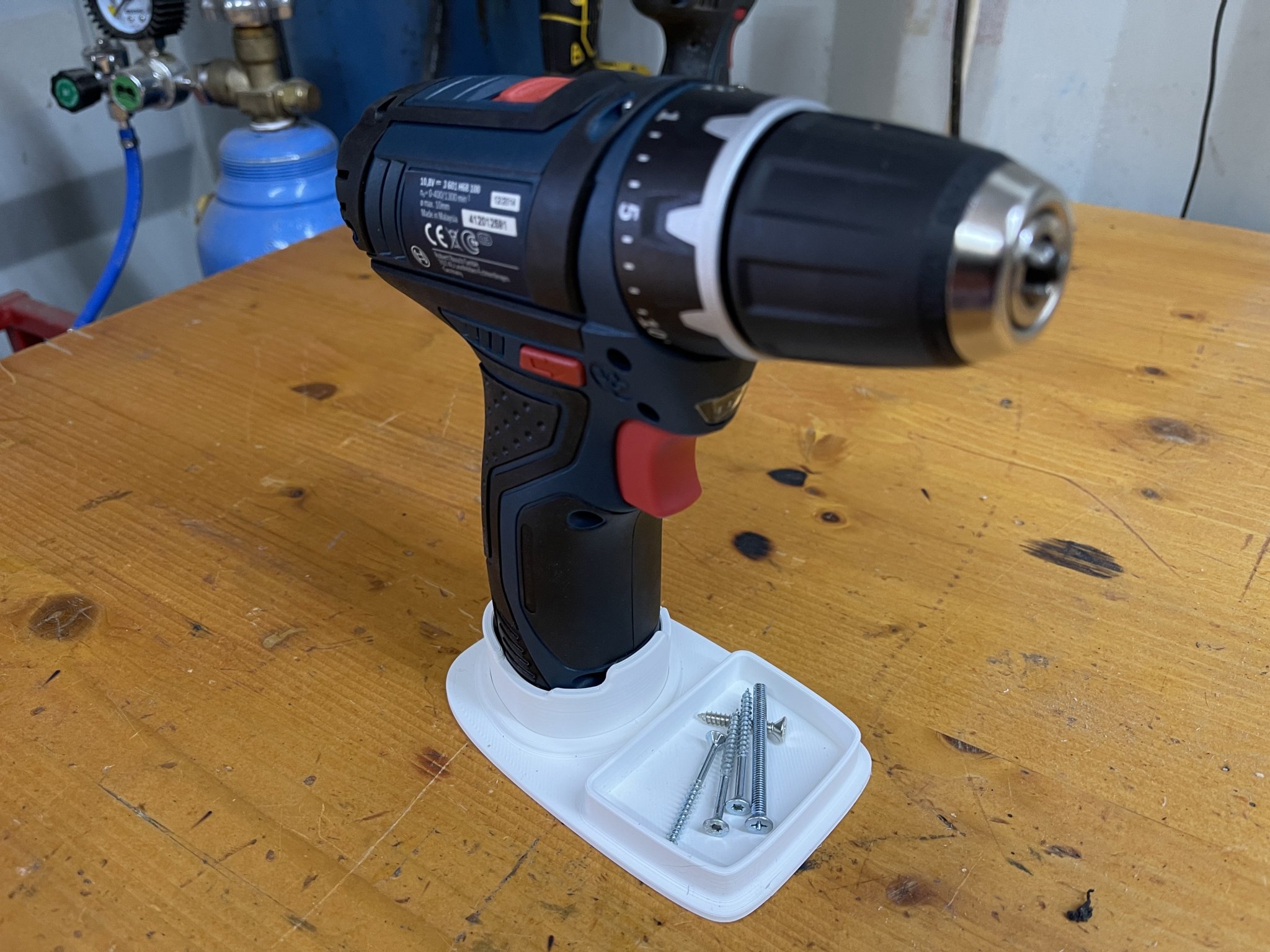 Bosch 12V tools workbench holder