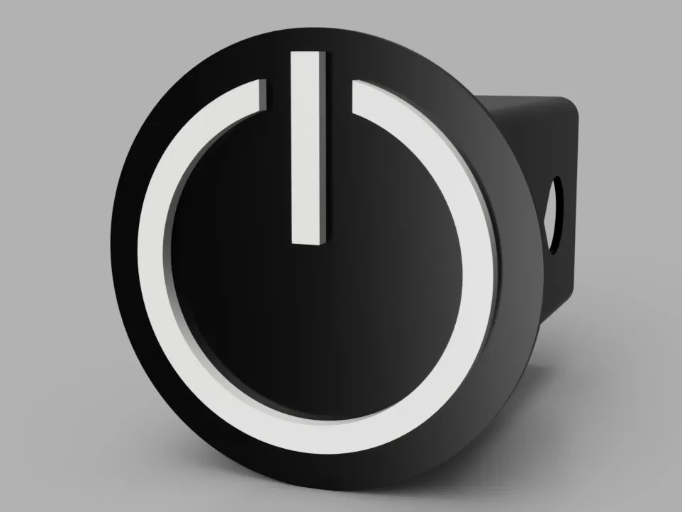 Tiêu đề Biểu tượng bật nguồn Hitch Cover Tóm tắt Trailer Hitc