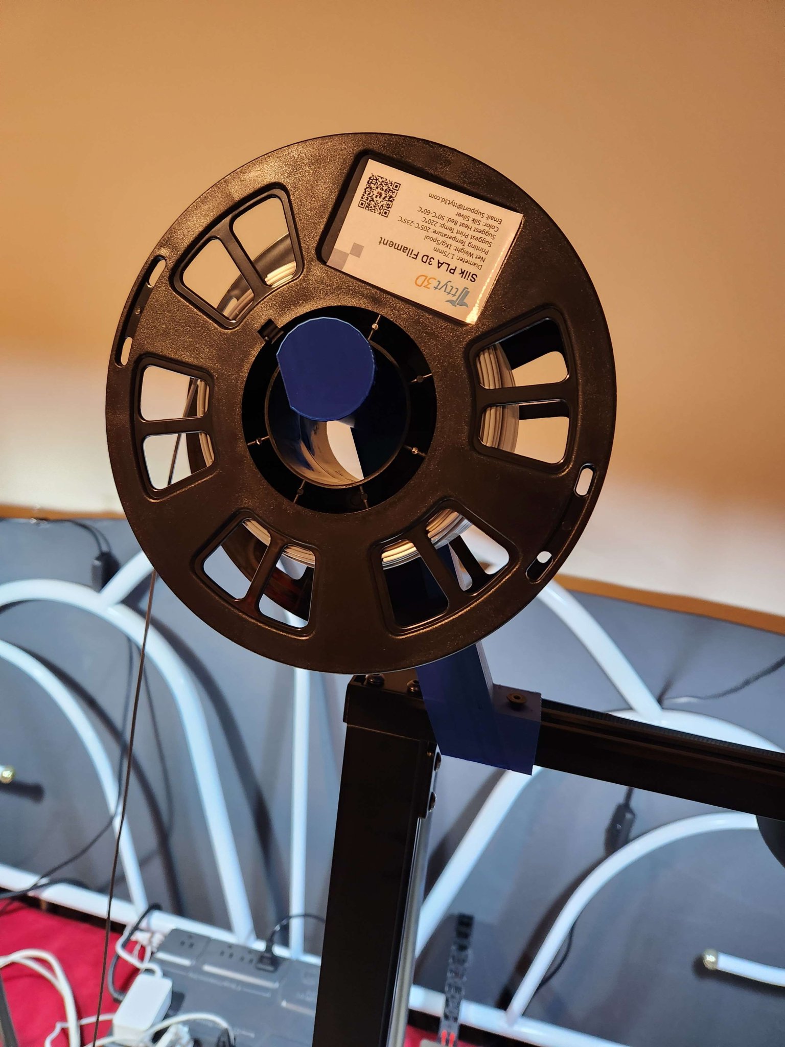 Tiêu đề CR10 Top Spool Mount - Cải tiến Tóm tắt Phiên bản cải