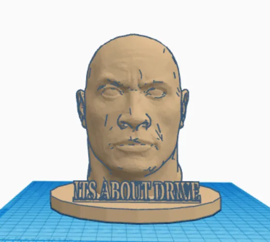Dwayne "The Rock" Johnson Pencil Holder