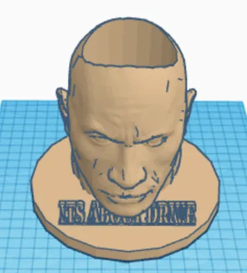 Dwayne "The Rock" Johnson Pencil Holder
