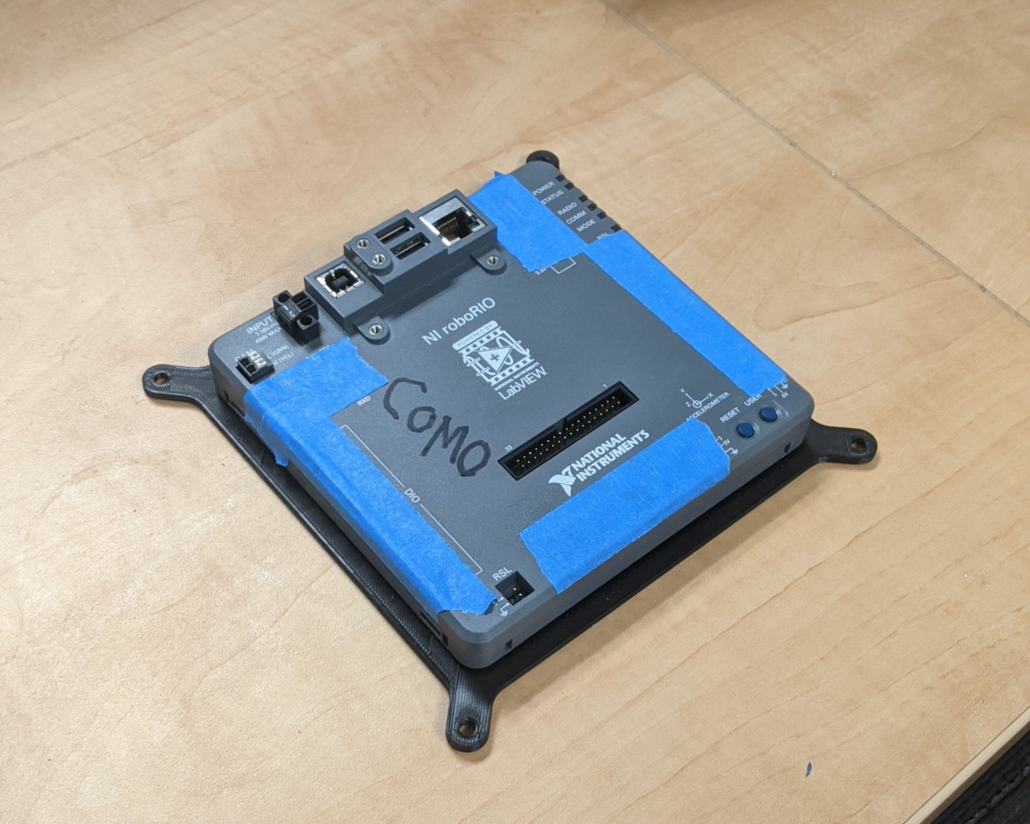 Tiêu đề NI roboRIO Mount for FRC Tóm tắt Cho phép lắp nhanh roboRio