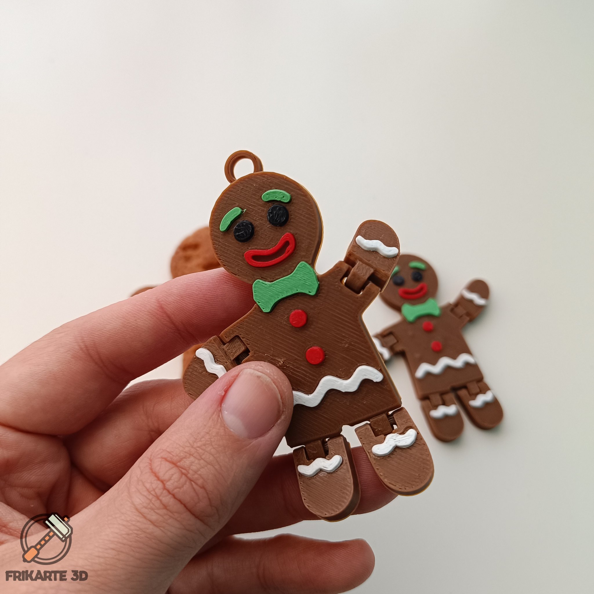 Tiêu đề Flexi Gingerbread Man Trang Trí Cây Tóm tắt Trang trí cây
