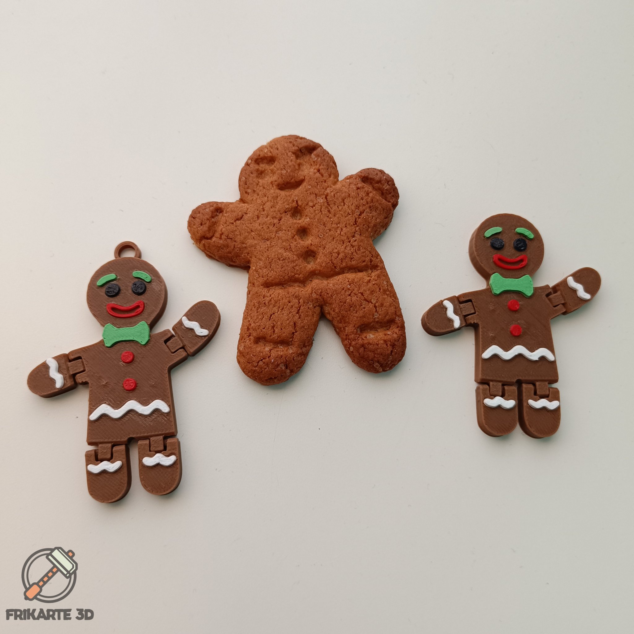 Tiêu đề Flexi Gingerbread Man Trang Trí Cây Tóm tắt Trang trí cây
