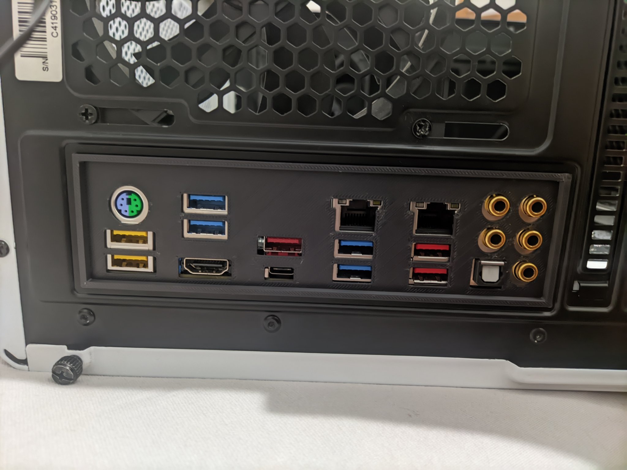 Tiêu đề Tấm chắn IO cho Gigabyte AX370-Gaming 5K5 Tổng hợp Tấm