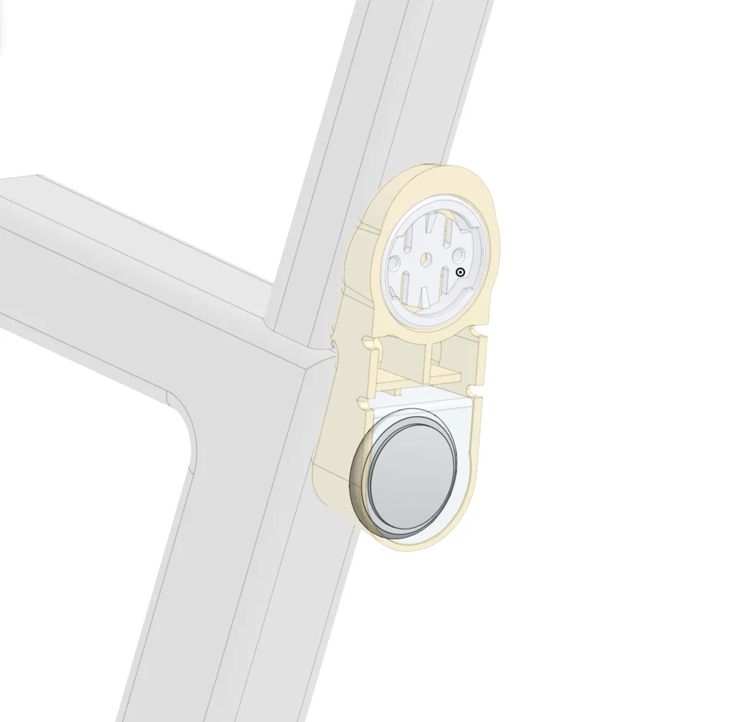 Tiêu đề Giá đỡ Garmin Varia Aero AirTag ẩn Tóm tắt Giá đỡ G