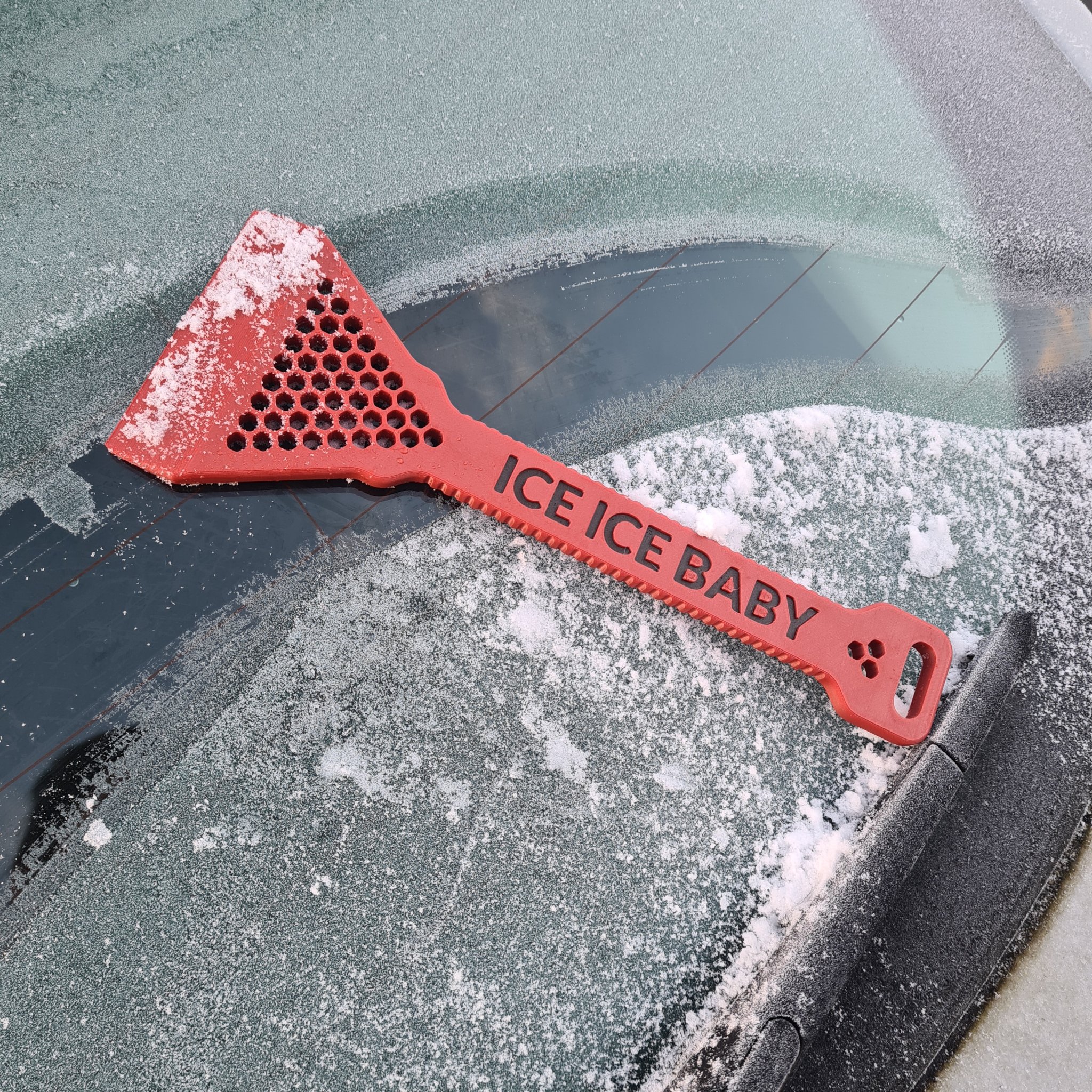 Tiêu đề Ice Ice Baby Scraper Chỉ VIPS Tóm tắt Máy cạo băng Ice