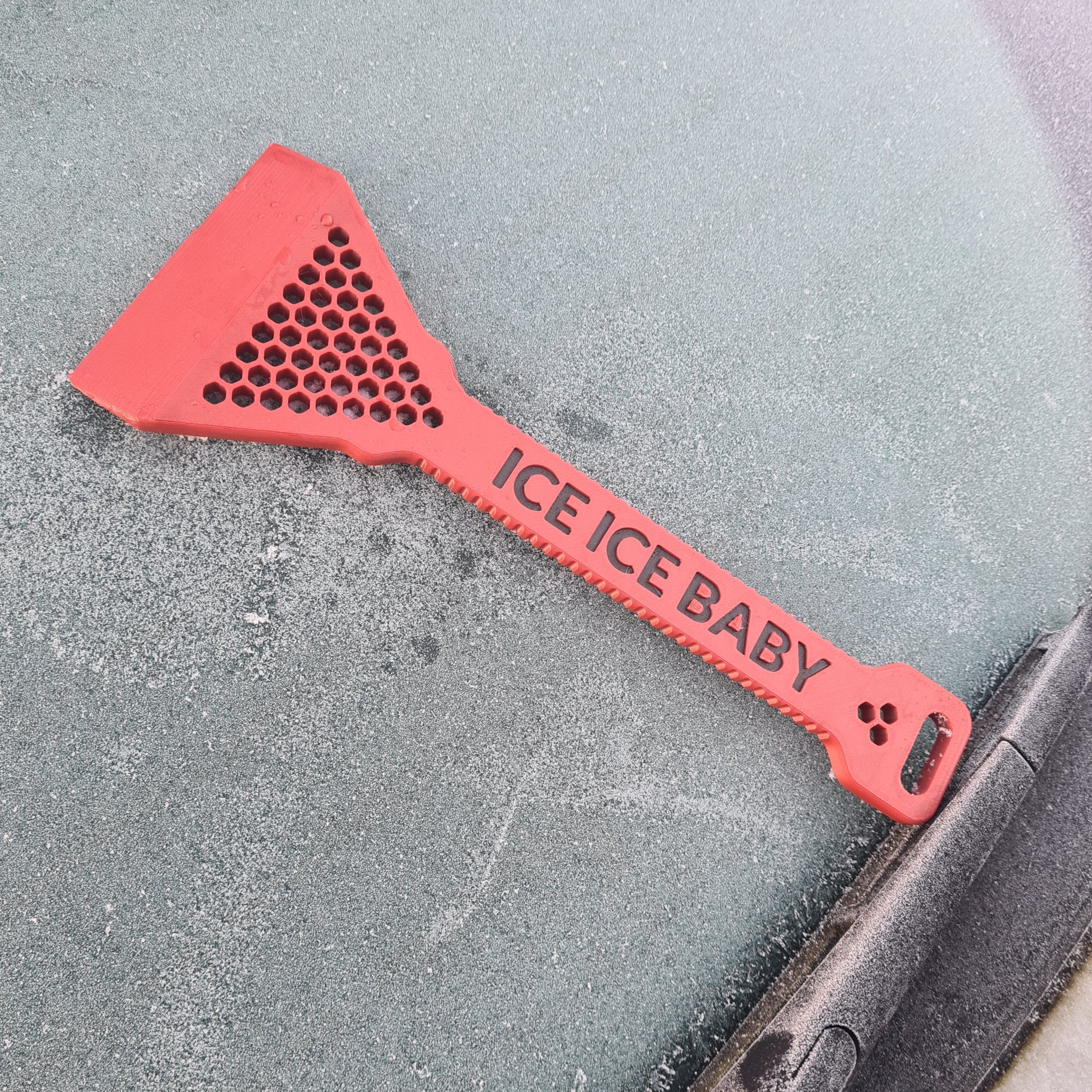 Tiêu đề Ice Ice Baby Scraper Chỉ VIPS Tóm tắt Máy cạo băng Ice