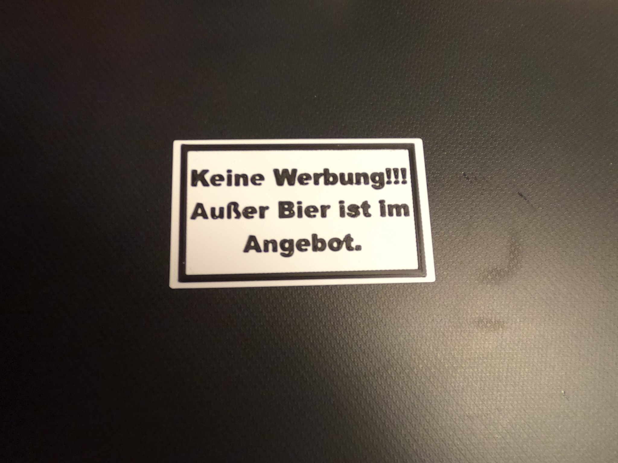 Tiêu đề Postkastenschild Keine Werbung einwerfen Tóm tắt Einfach den