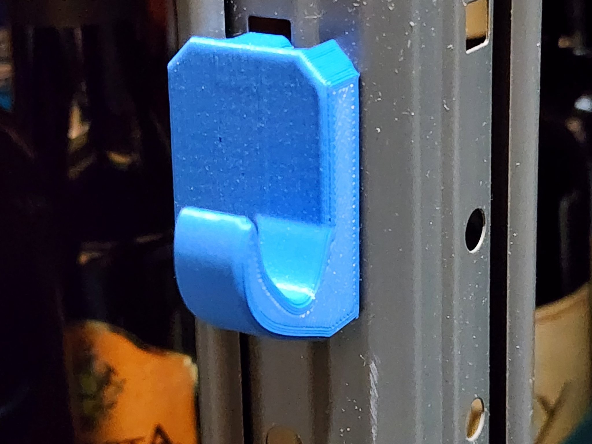 Hooks for utility shelves