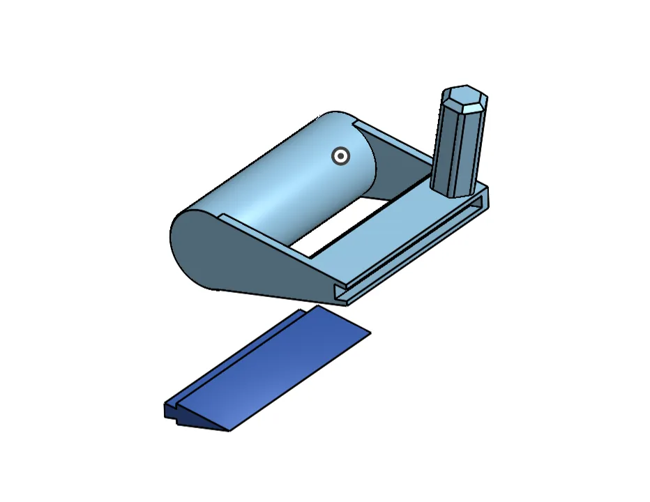 Ice scraper with replaceable blade