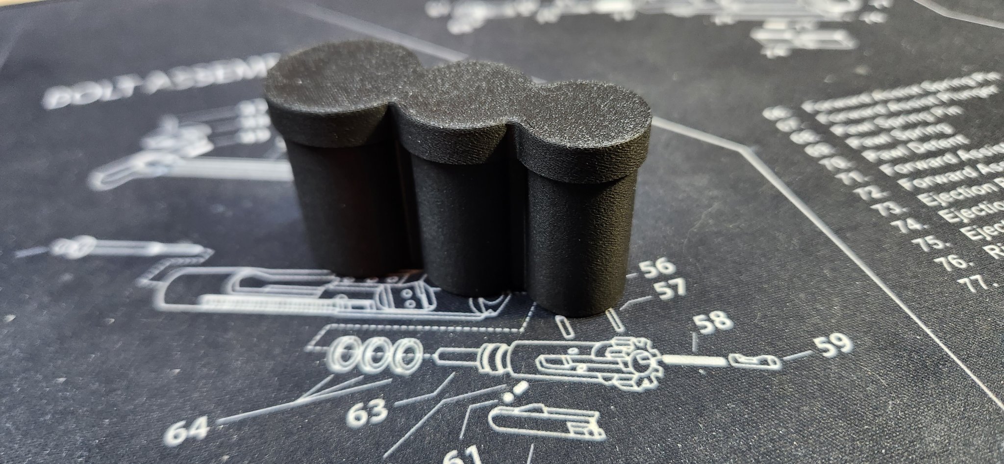 Battery Bin for 2032, 1632, and A123