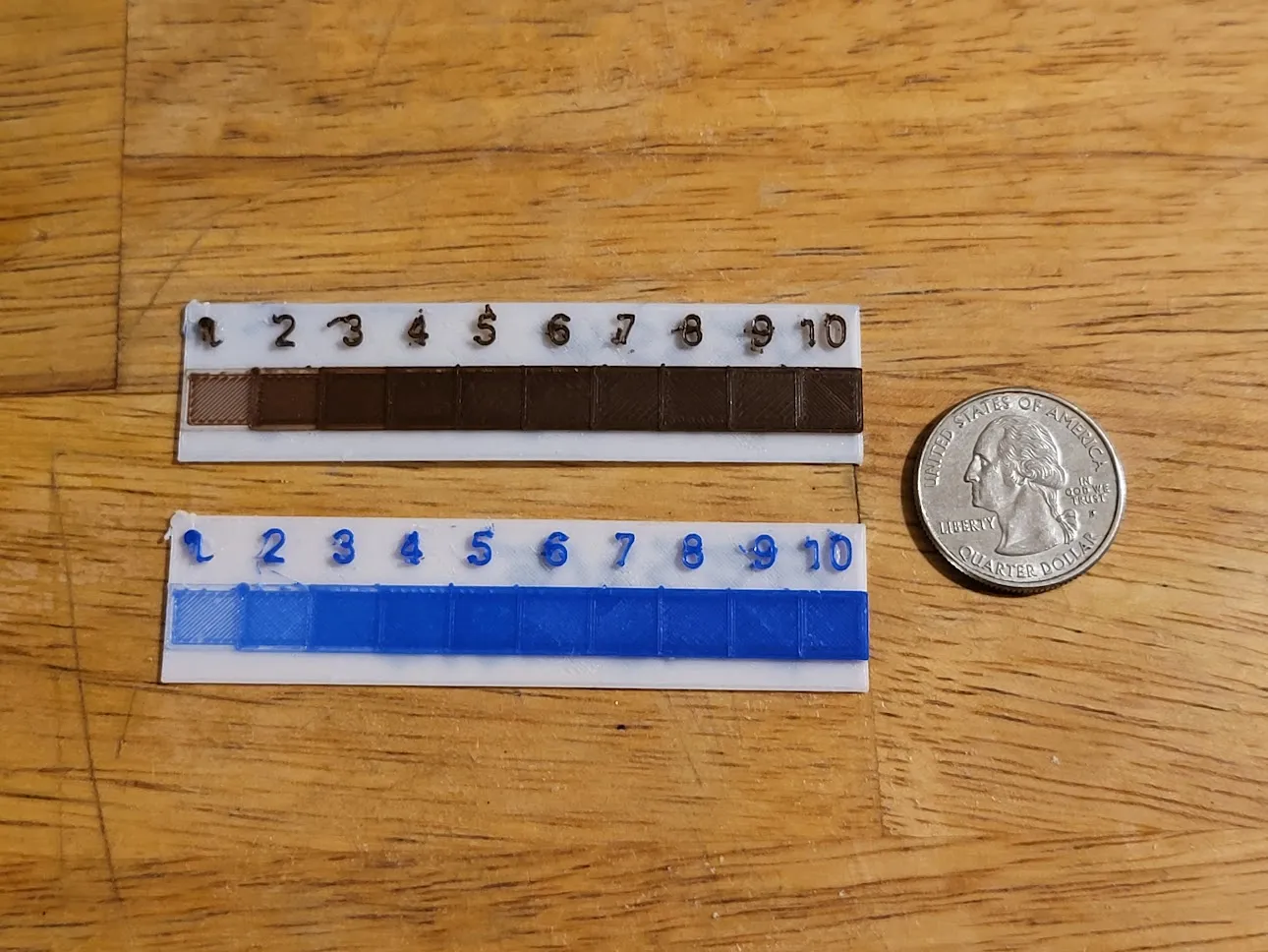 Hueforge TD Test Grids - Lưới Kiểm Tra Khoảng Cách Truyền Sợi Nhựa