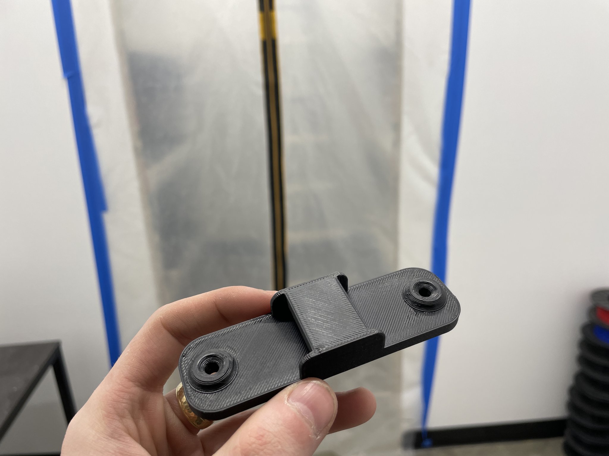 Ethernet Wall Hook for Velcro