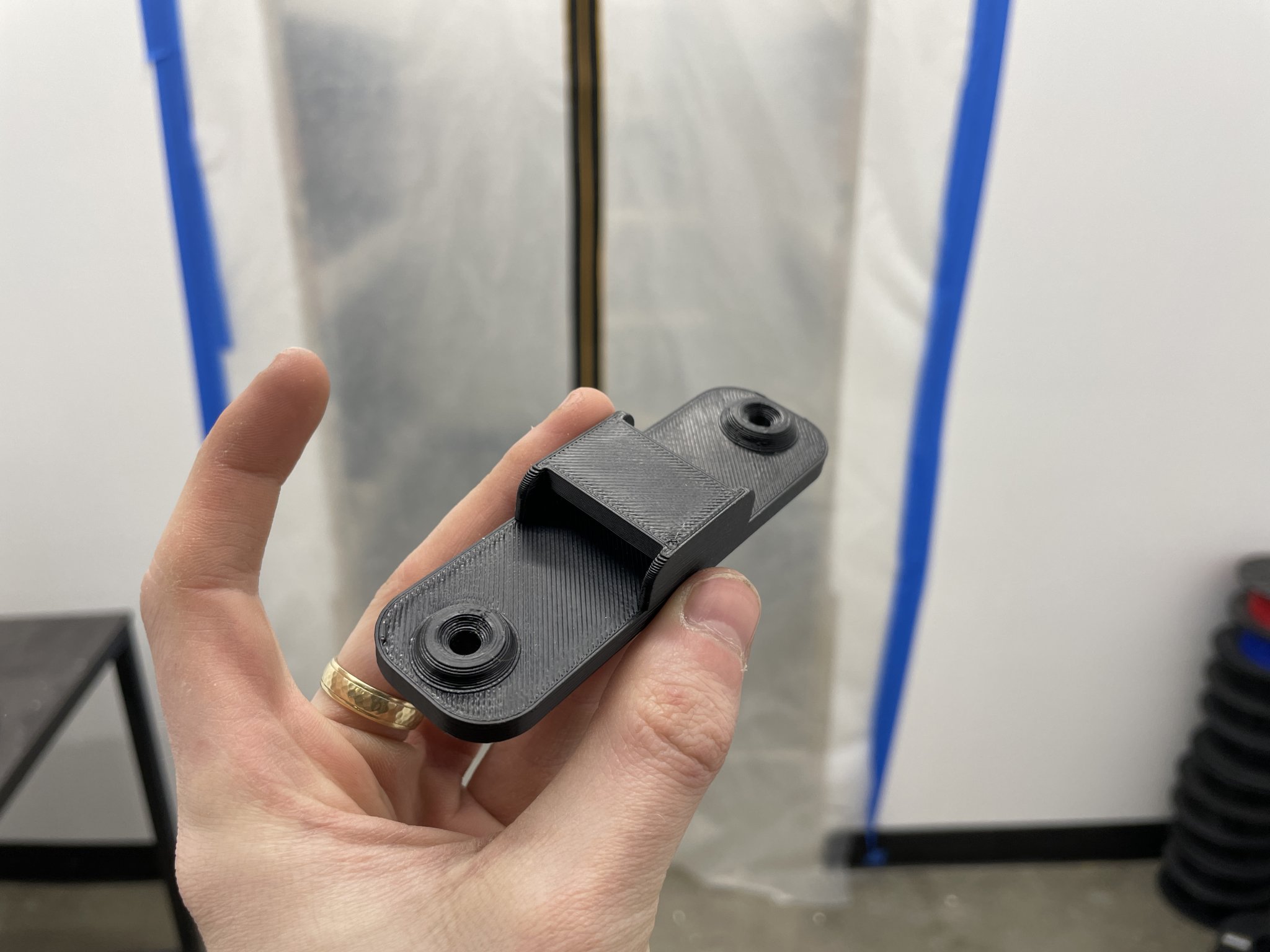 Ethernet Wall Hook for Velcro