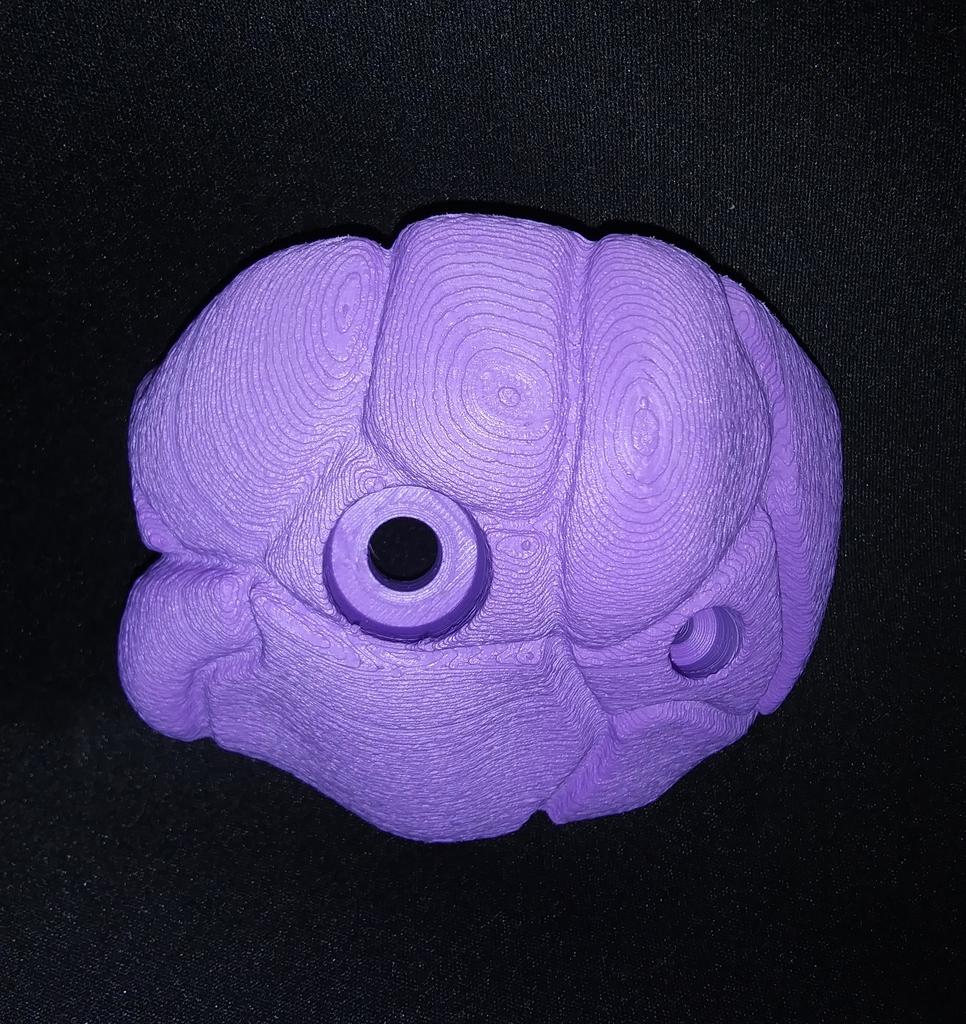 Purple Cobble Ledge Climbing Hold