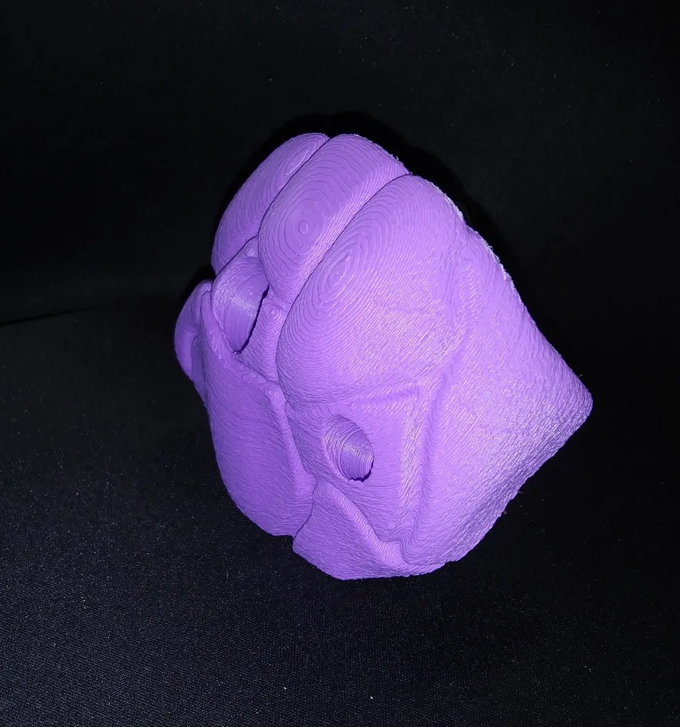 Purple Cobble Ledge Climbing Hold