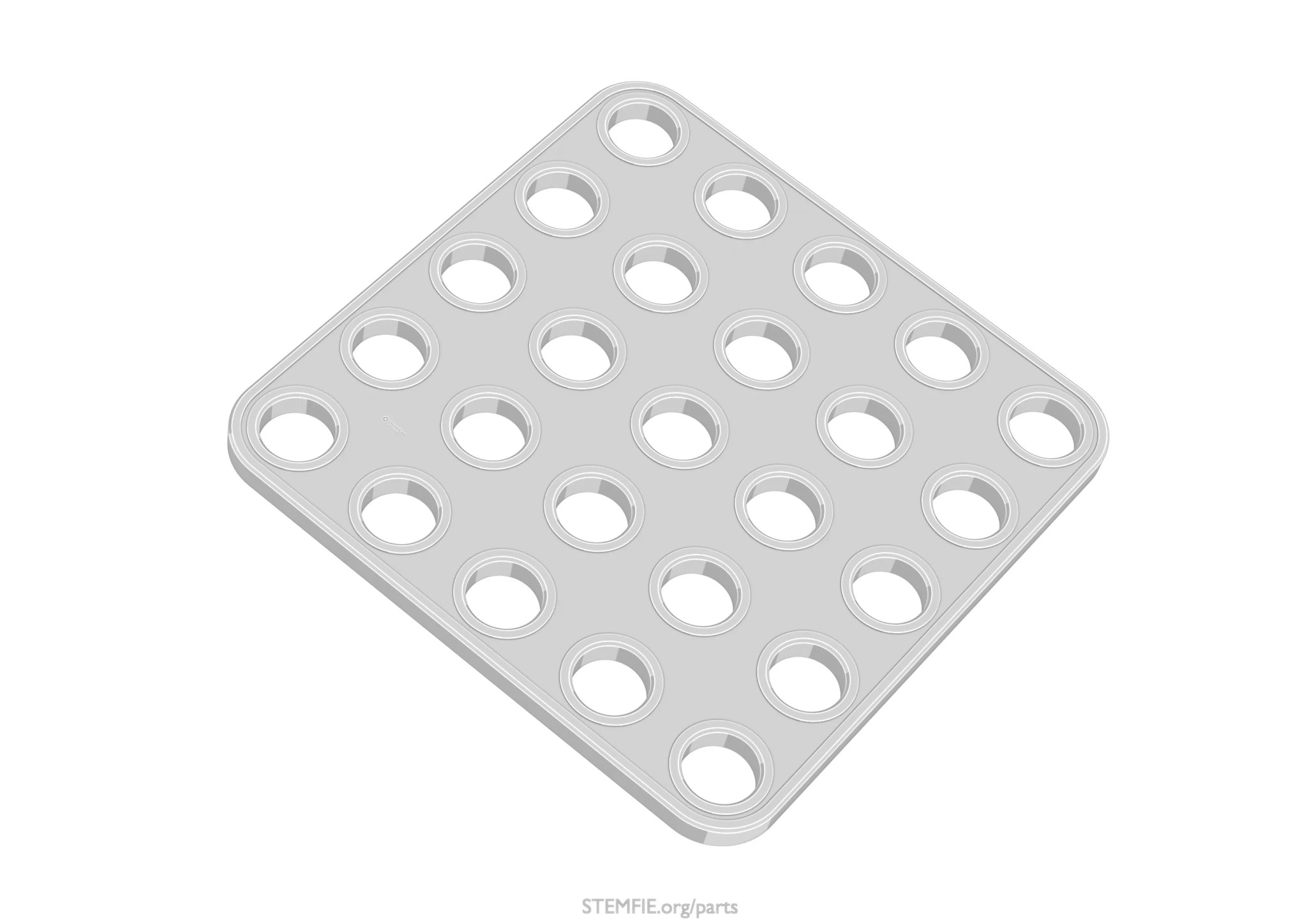 Tiêu đề STEMFIE - Parts - Plates - 4-Square Tổng hợp Bộ đĩa Stemf