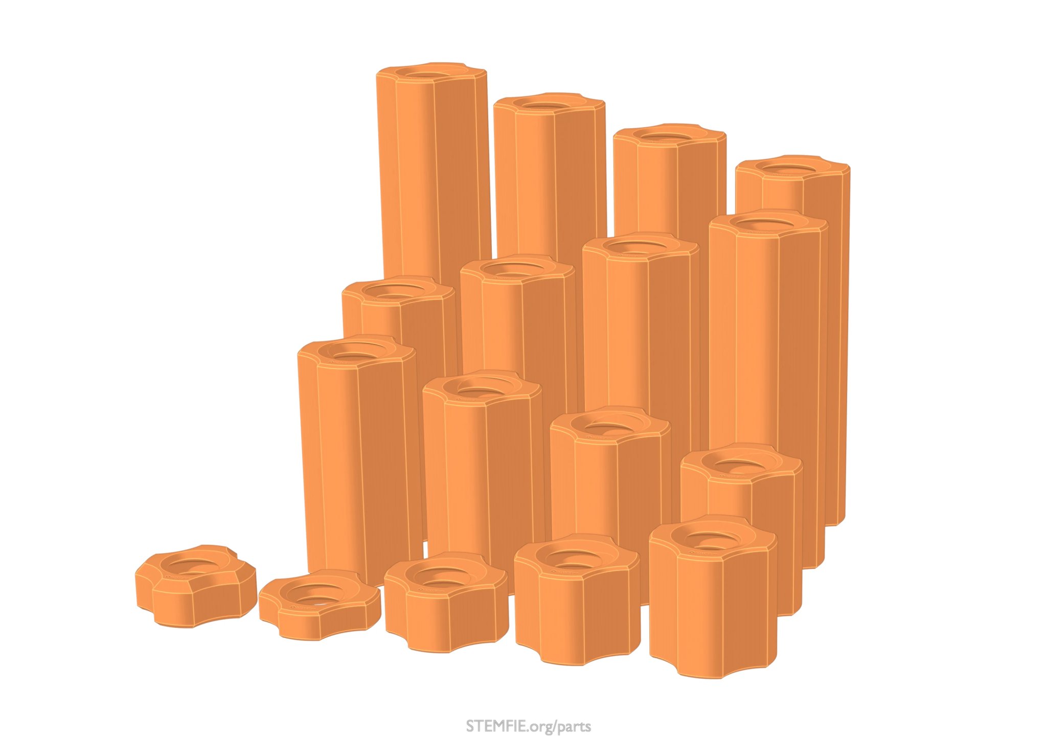 Tiêu đề STEMFIE - Phụ tùng - Chốt - Đai ốc - Ren - Mở Tóm tắt