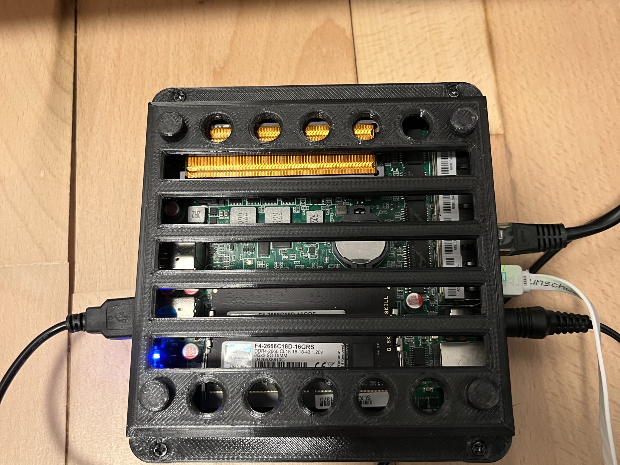 Đáy Mở Rộng Cho Mini PC N5105 (Hộp Pfsense)