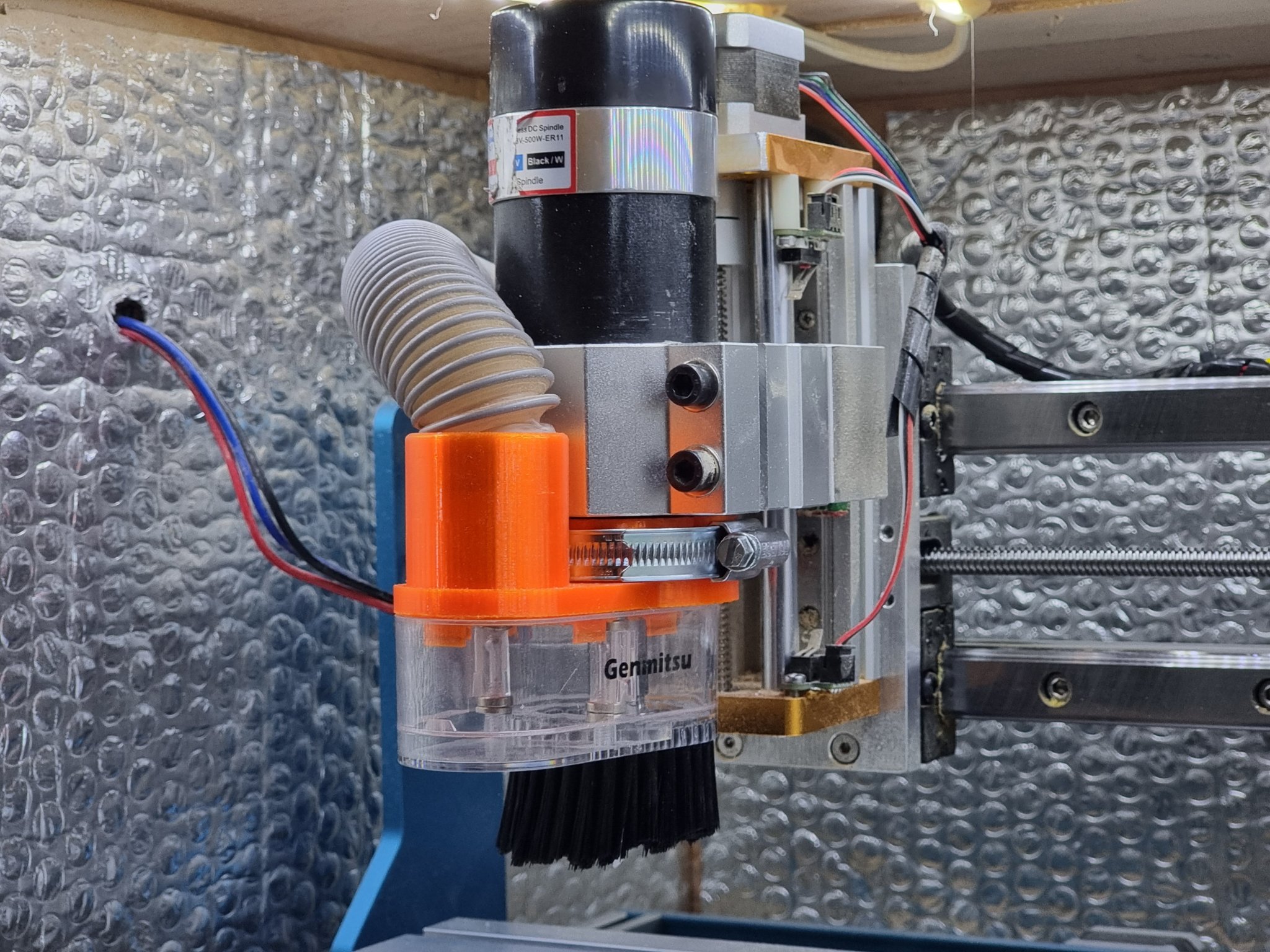 Tiêu đề Bộ chuyển đổi đế chống bụi SainSmart 3018 sang trục