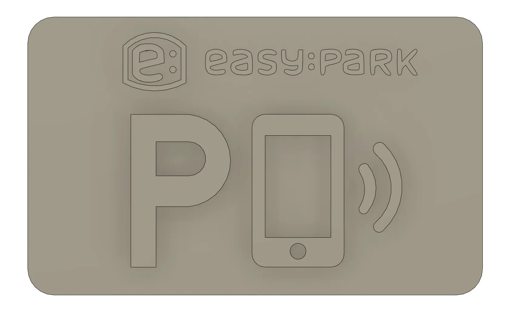 Tiêu đề Biển hiệu Easy Park Tóm tắt IN VÀ ĐỊA CHỈ DANH MỤ