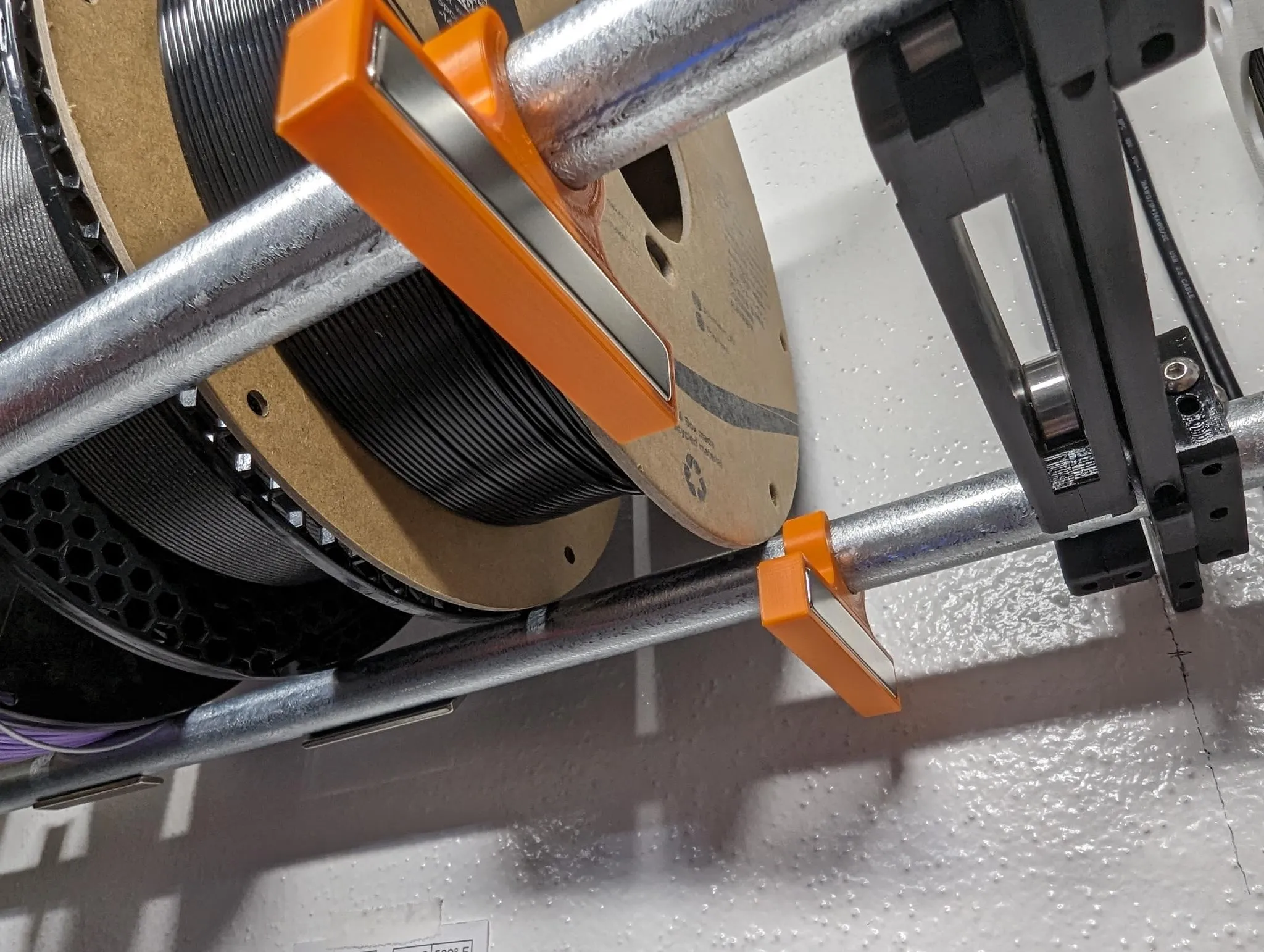 Tiêu đề Giá đỡ tấm thép xây dựng C-Clip RepRack từ tính Tóm