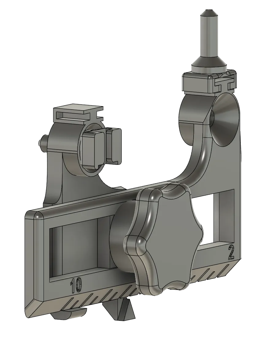 Tiêu đề Máy đo khoảng cách lỗ có khóa có thang đo 20mm - 200mm